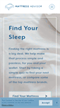 Mobile Screenshot of mattressadvisor.com